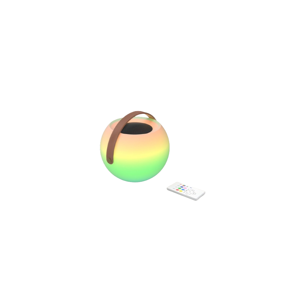 LAMPE BUBBLE AVEC ENCEINTE BLUETOOTH KSIX BXLAMP01/ 5W / Blanc