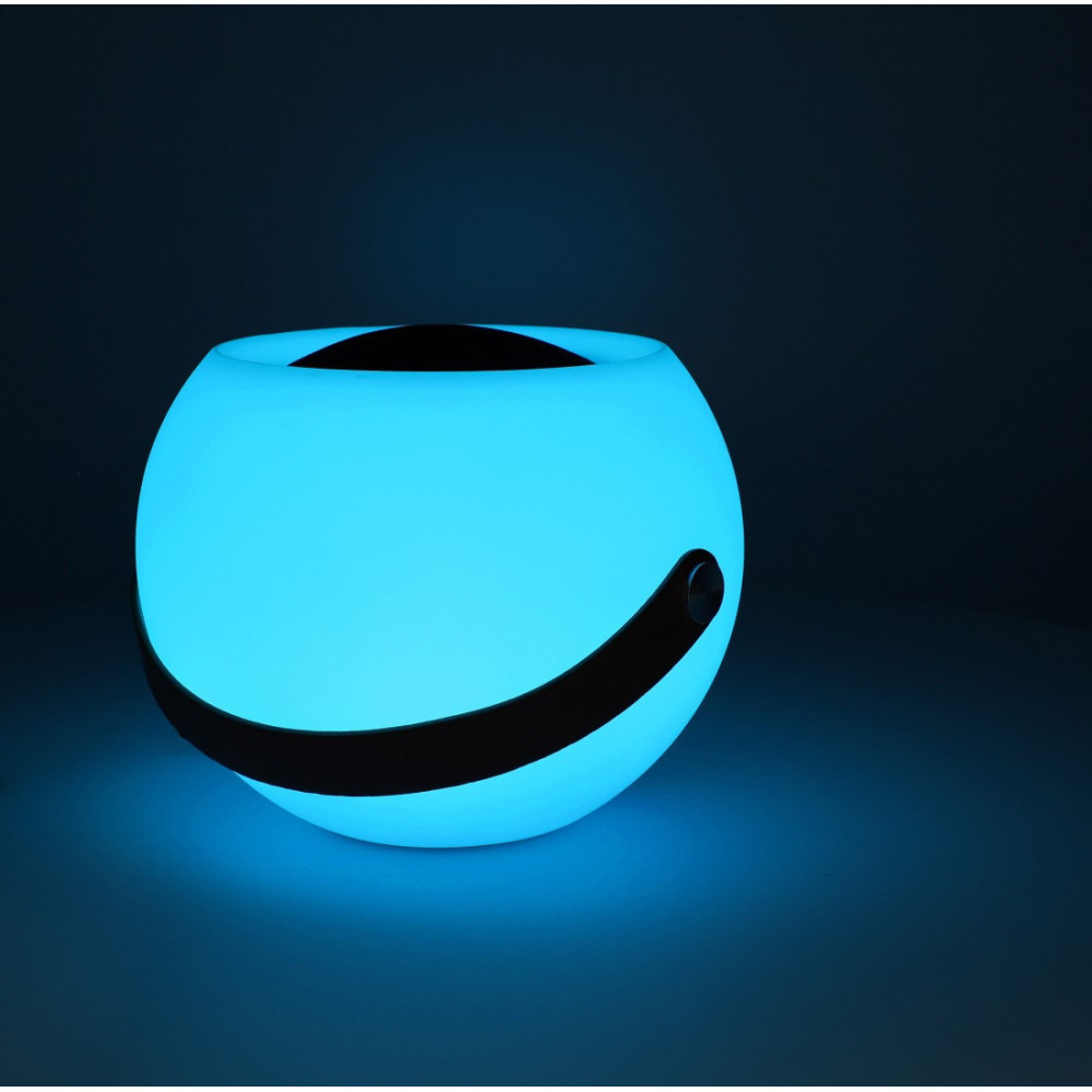 LAMPE BUBBLE AVEC ENCEINTE BLUETOOTH KSIX BXLAMP01/ 5W / Blanc