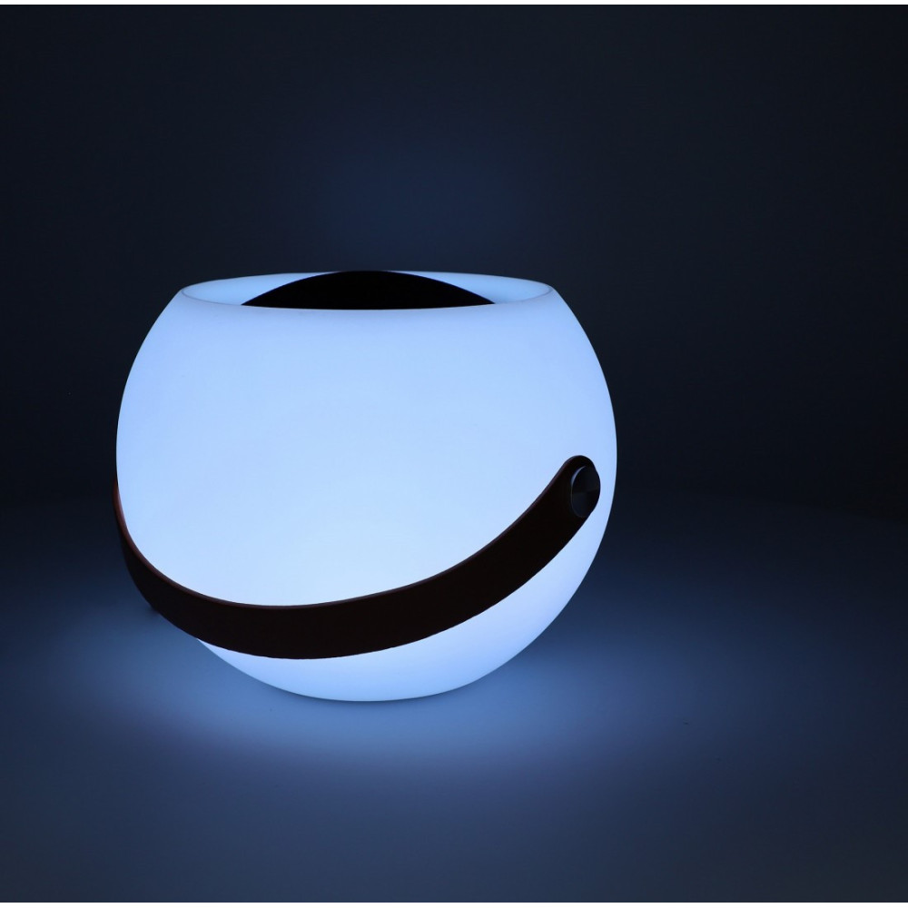 LAMPE BUBBLE AVEC ENCEINTE BLUETOOTH KSIX BXLAMP01/ 5W / Blanc