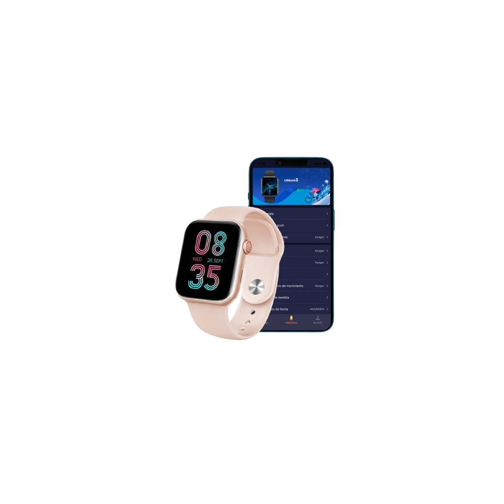 Montre Connectée Ksix Urban 3 / Rose Gold
