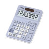 CALCULATRICE CASIO MX-12B / Pile et Solaire / 12 CHIFFRES / BLEU CLAIR