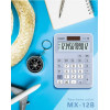 CALCULATRICE CASIO MX-12B / Pile et Solaire / 12 CHIFFRES / BLEU CLAIR