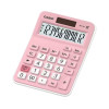 CALCULATRICE CASIO MX-12B / Pile et Solaire / 12 CHIFFRES / ROSE