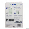 CALCULATRICE DE BUREAU CASIO DC-12M / 12 CHIFFRES / PILLE OU SOLAIRE / Gris
