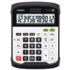 CALCULATRICE DE BUREAU CASIO WD-320MT / 12 CHIFFRES ETANCHE / PILE OU SOLAIRE