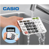 CALCULATRICE DE BUREAU CASIO WD-320MT / 12 CHIFFRES ETANCHE / PILE OU SOLAIRE