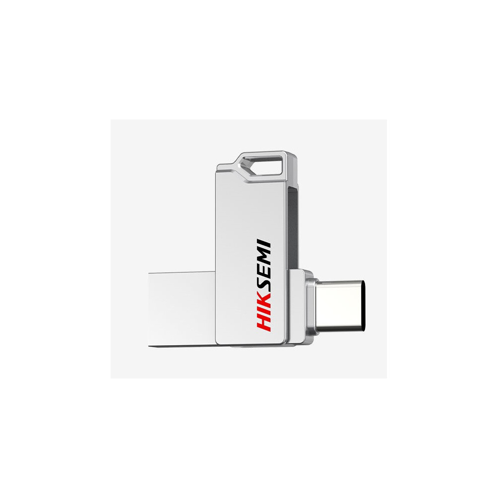 Clé USB Type C Hiksemi E327C 64 Go / USB 3.2 / Gris