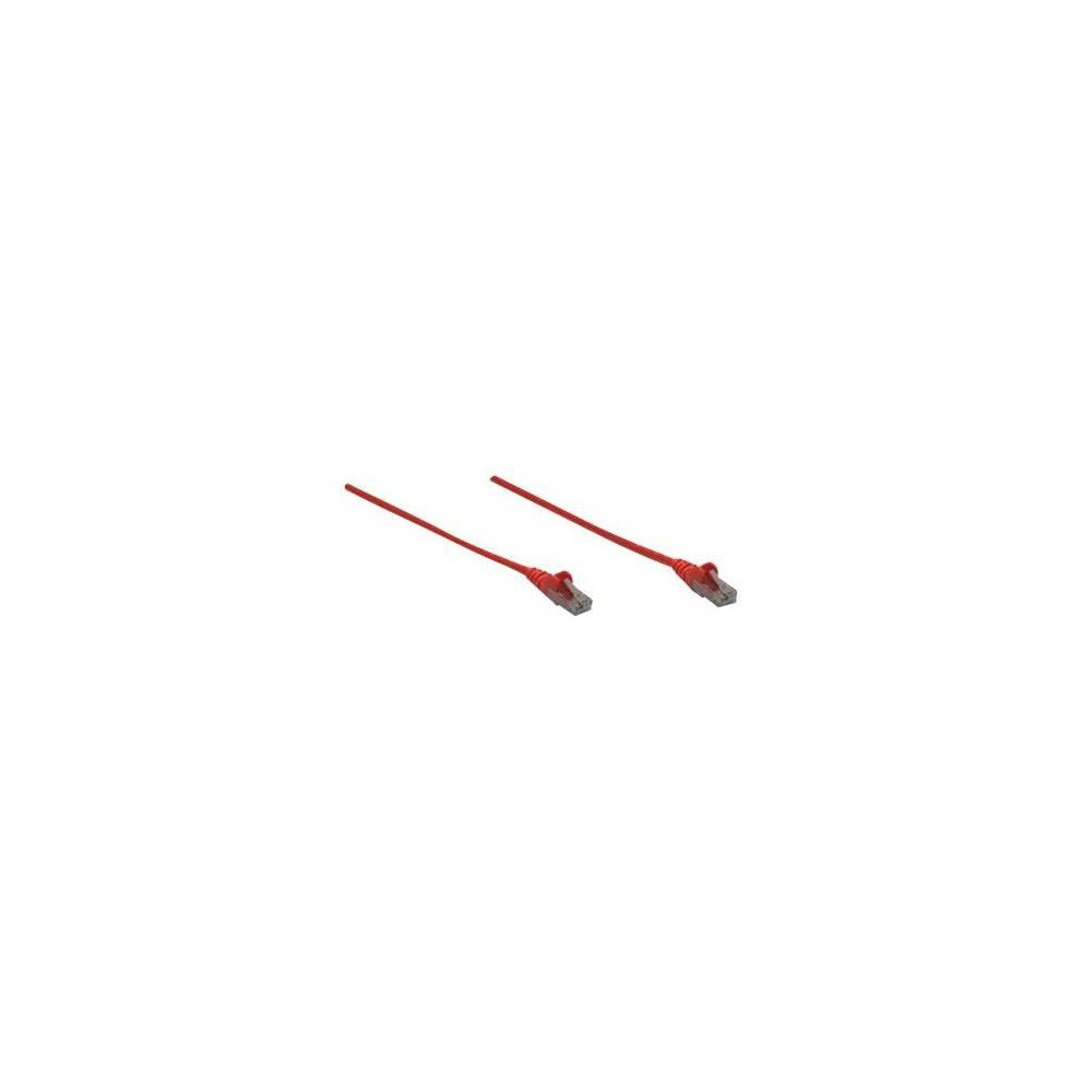 Câble RJ45 Cat 6 UTP 0.5M Rouge