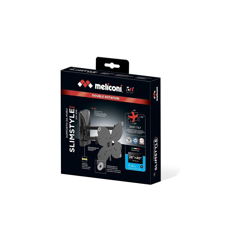 SUPPORT MURAL MELICONI POUR TV 26"-40" / 200SDR