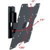 SUPPORT MURAL MELICONI POUR TV 26"-40" /  FTR200
