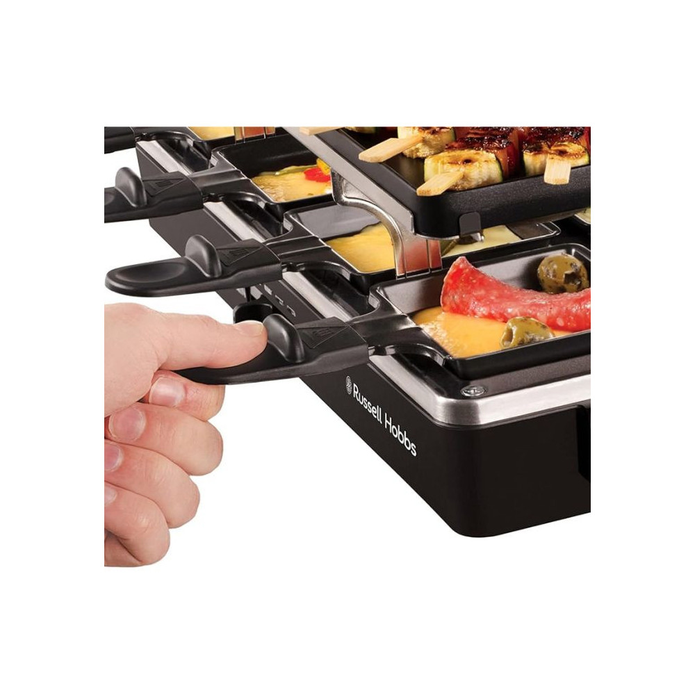 APPAREIL A RACLETTE MULTIFONCTION RUSSEL HOBBS /  1400W / NOIR