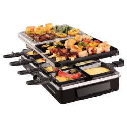 APPAREIL A RACLETTE MULTIFONCTION RUSSEL HOBBS /  1400W / NOIR