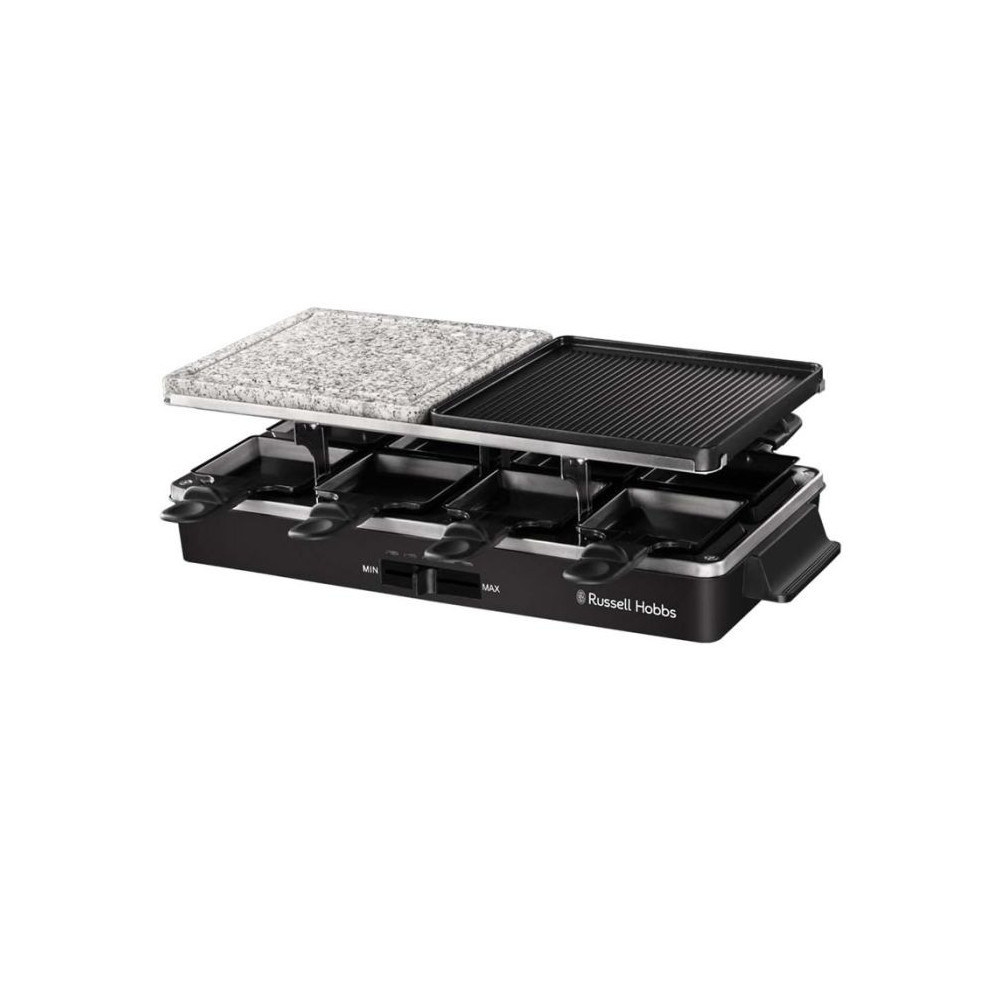 APPAREIL A RACLETTE MULTIFONCTION RUSSEL HOBBS /  1400W / NOIR