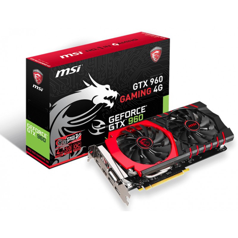 Carte graphique MSI GeForce GTX 960 Gaming 2G