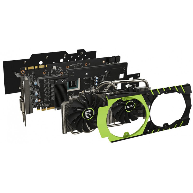 Carte graphique MSI GeForce GTX 970 Gaming 4G 100ME