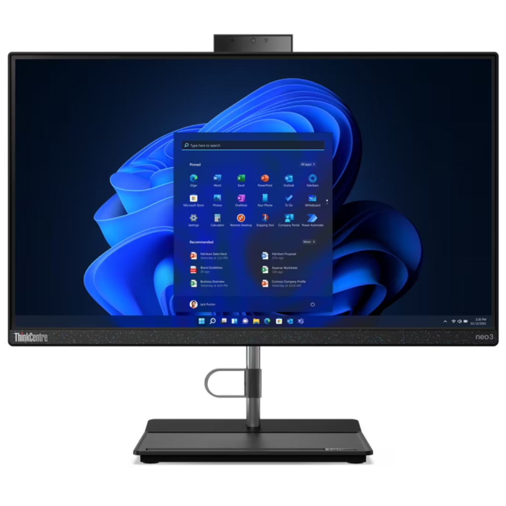 Pc de Bureau Tout En Un Lenovo ThinkCentre néo 30a 22 / i3-1215U / 32 Go / 256 Go SSD / Noir