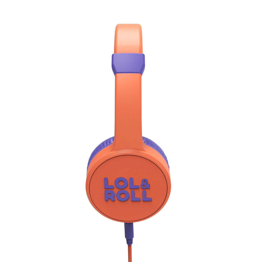 CASQUE FILAIRE ENERGY SISTEM LOL&ROLL POP POUR ENFANT / ORANGE