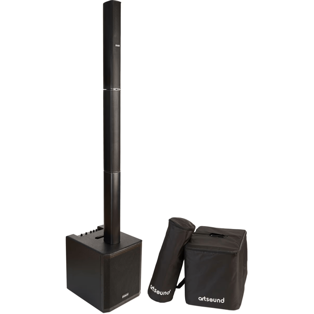 Haut parleur Enceinte Artsound 2 Voies / 1500w / Noir