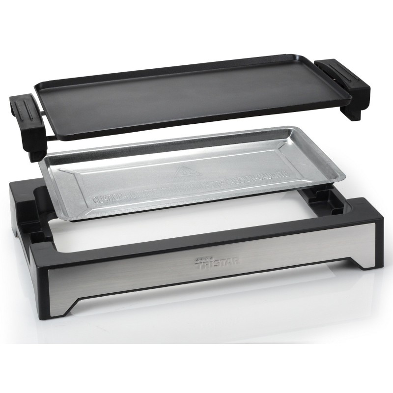 Grill Plaque de cuisson Inox Tristar BP-2826