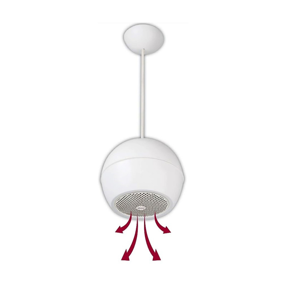 ENCEINTE SPHERIQUE SUSPENDUE ARTSOUND / 100V / 16W