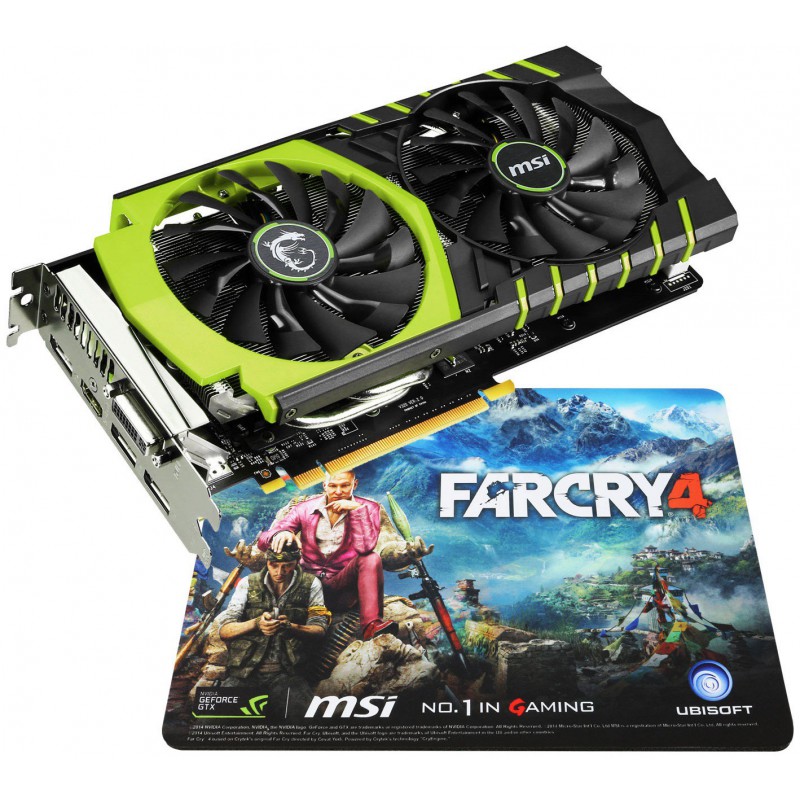 Carte graphique MSI GeForce GTX 960 Gaming 2G 100ME