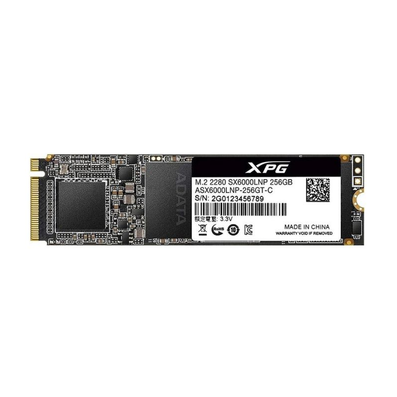 DISQUE DUR INTERNE SSD ADATA ASX6000 Lite 256GB PCIe 3D NAND PCIe Gen