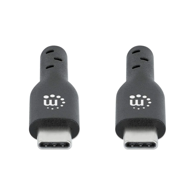 Long Câble USB C vers USB C 90 Degrés 2M, Cable Type C 60W Câble USB C