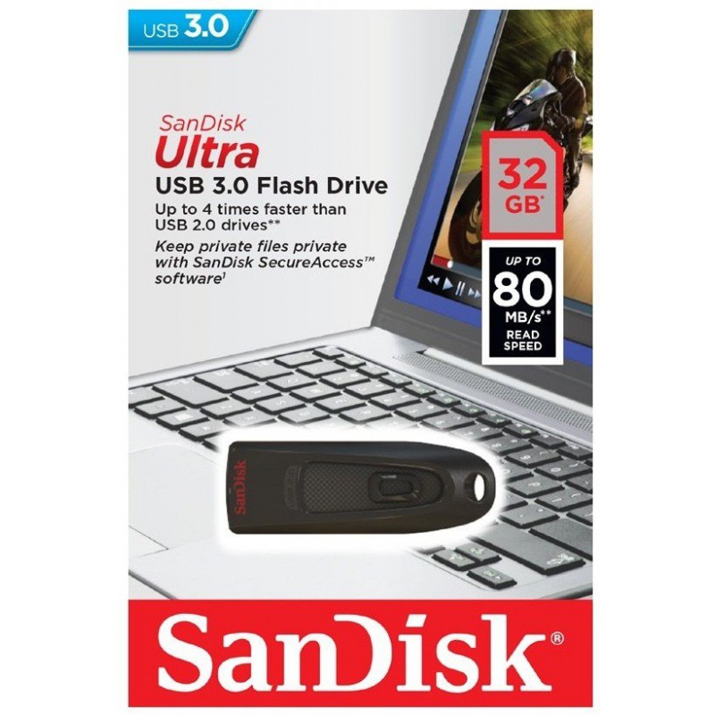 Clé USB SanDisk Ultra 3.0 / 64 Go