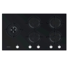 PLAQUE DE CUISSON ARISTON / AGS 92S/BK / 90CM  / VERRE NOIR