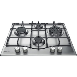 PLAQUE DE CUISSON ARISTON PCN 642 IX/A / 60 CM / EMAILLEE / INOX