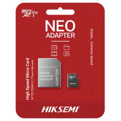 Carte mémoire microSDXC Hiksemi 32 Go / Classe 10 avec Adaptateur