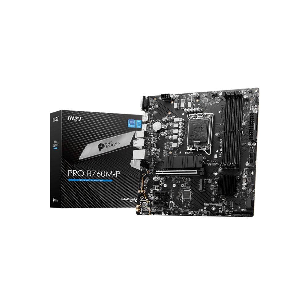 Carte mère MSI PRO B760M-P DDR5 mATX