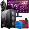 Setup Gamer Special Pc de Bureau Gaming / i5-11400F / GTX 1650 4G / 16 Go Avec Écran Cooler Master 24" Full HD VA 100 Hz