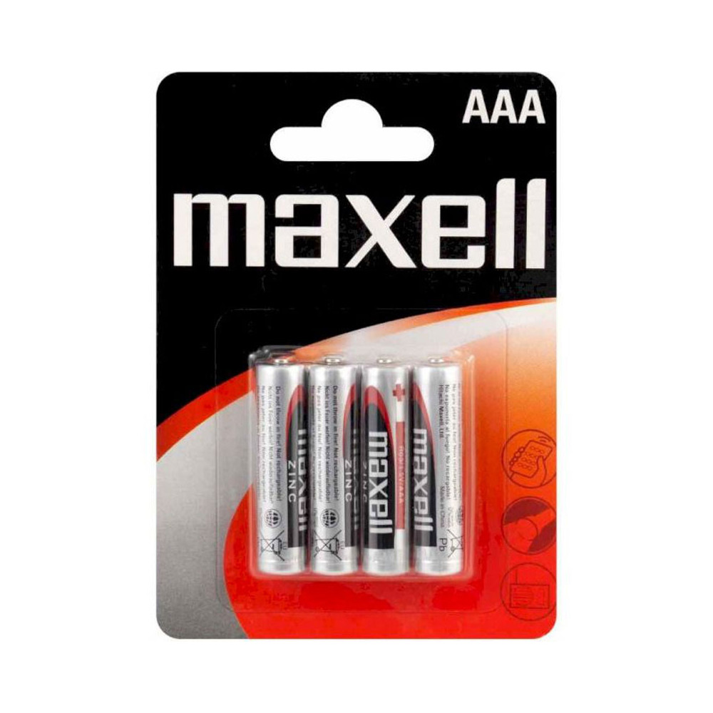 4 PILES MAXELL R3-4PK BLISTER