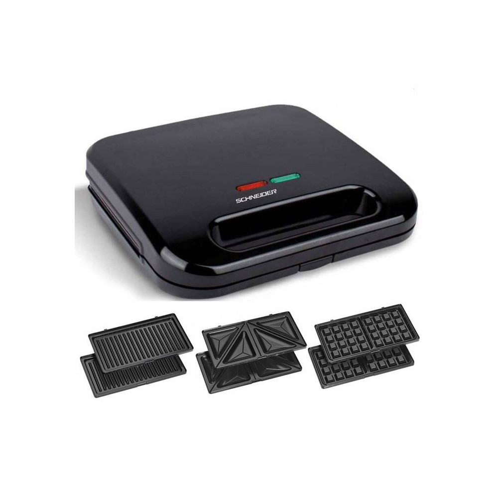 APPAREIL DE CUISSON 3EN1 SCHNEIDER SCHP750 / NOIR