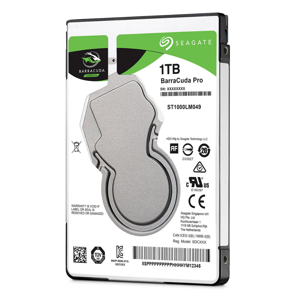 Disque Dur Interne HDD 2.5" Seagate BarraCuda Pro 1 To