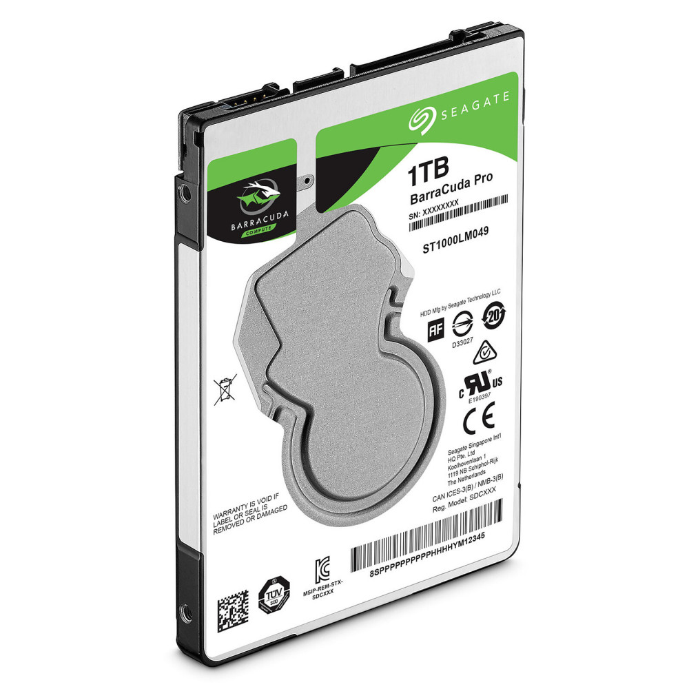 Disque Dur Interne HDD 2.5" Seagate BarraCuda Pro 1 To