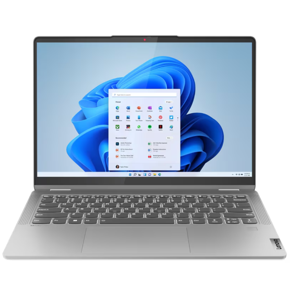 Pc Portable Lenovo IdeaPad Flex 5 14ABR8 / Ryzen 7 7730U / 16 Go / 512 Go SSD / Windows 11 / Gris