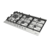 PLAQUE ENCASTRABLE FRANCO / 5FEUX / 90 CM /INOX