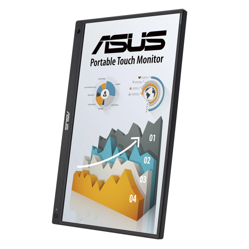 Écran Tactile ASUS ZenScreen Touch MB16AHT 15.6" Full HD IPS / 60 Hz / Noir