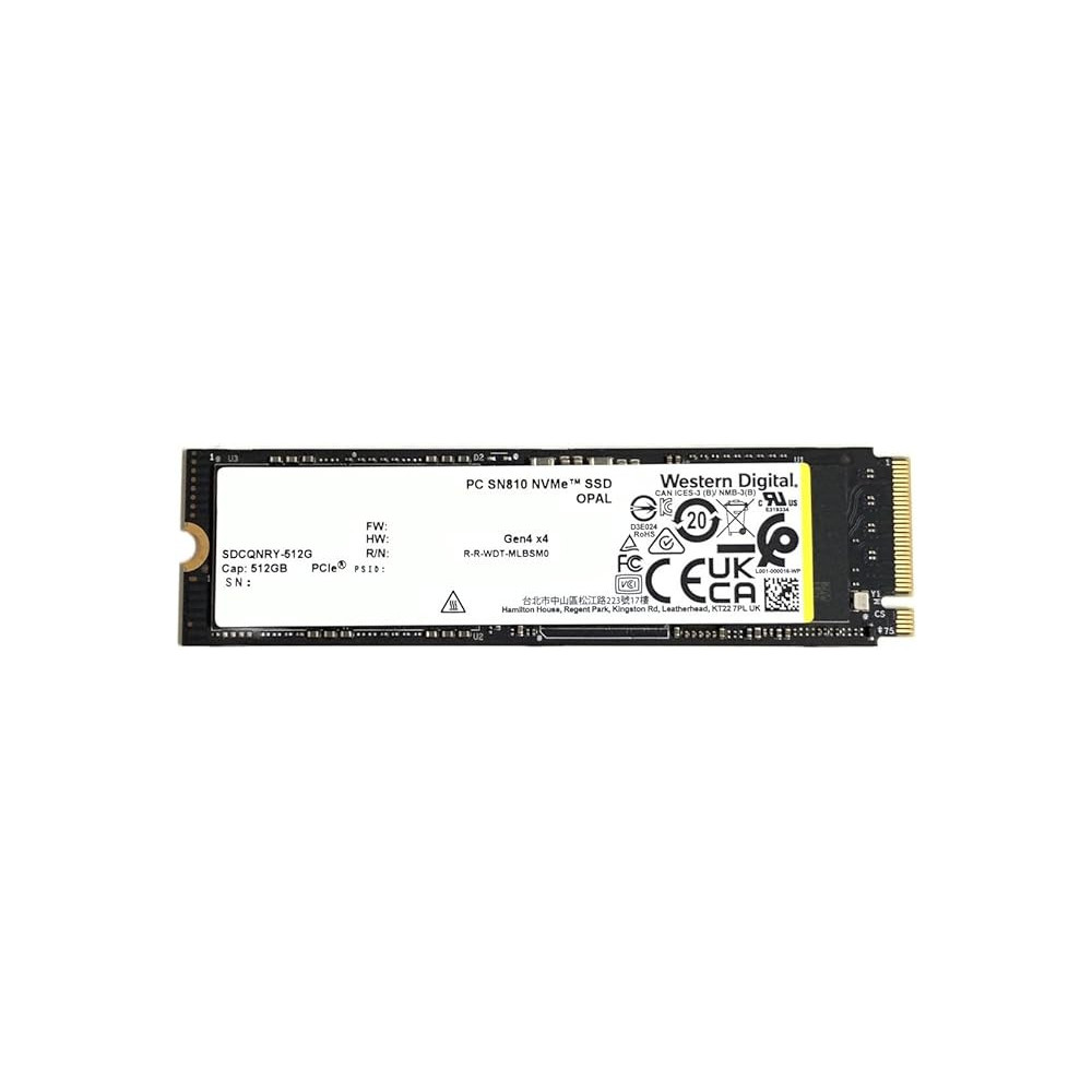 Disque SSD NVMe PC Western Digital SN810