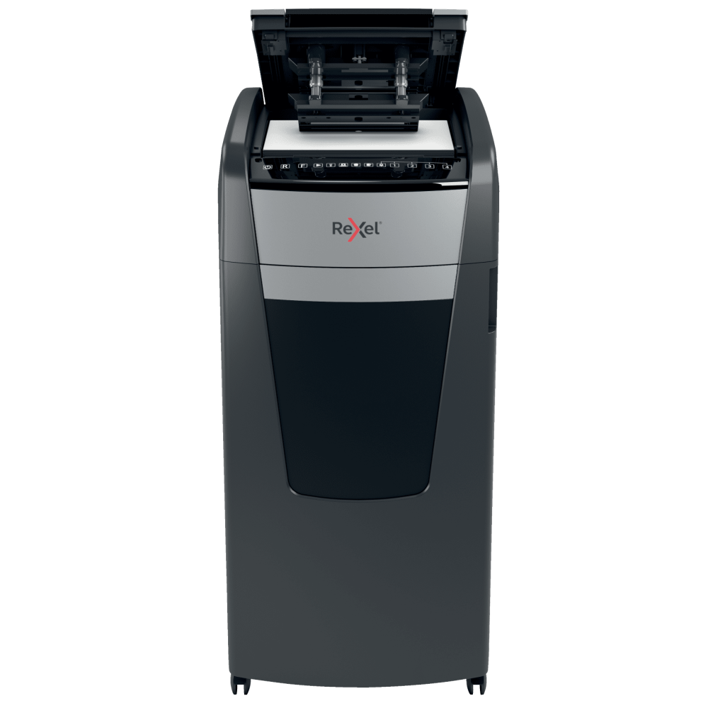 Destructeur De Documents Rexel Optimum AutoFeed+ 600M Coupe micro / Noir