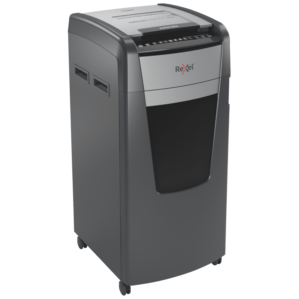 Destructeur De Documents Rexel Optimum AutoFeed+ 600M Coupe micro / Noir