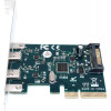 CARTE PCI Express  2 x Ports Type-C