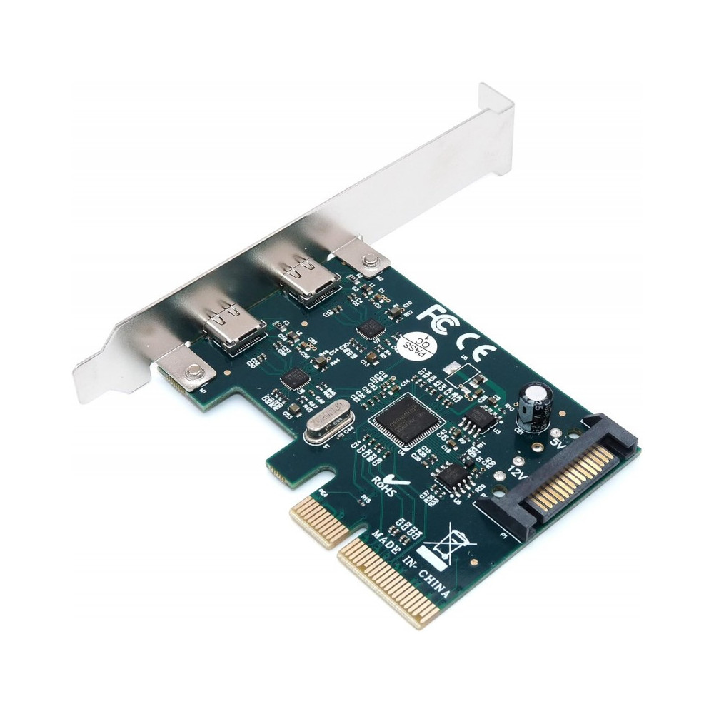 CARTE PCI Express  2 x Ports Type-C