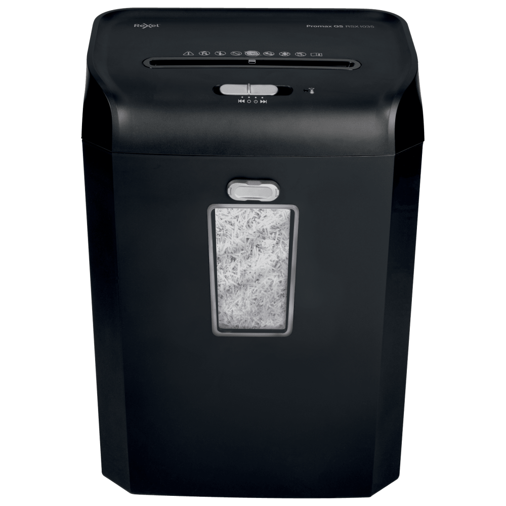 Destructeur De Documents Rexel ProMax QS RSX1035 Coupe croisée / Noir