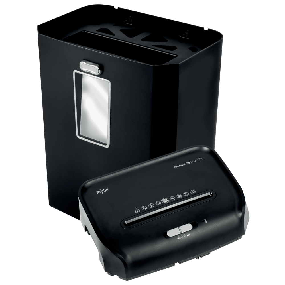 Destructeur De Documents Rexel ProMax QS RSX1035 Coupe croisée / Noir