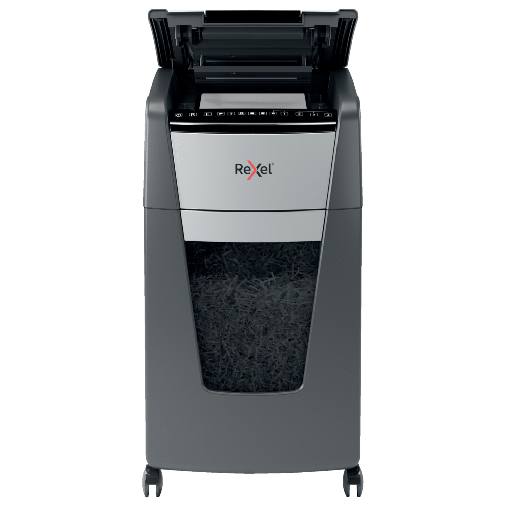 Destructeur De Documents Rexel Optimum AutoFeed+ 300X Coupe croisée / Noir