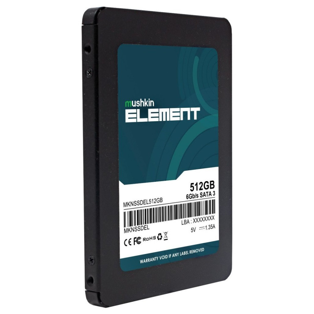 Disque Dur SSD interne 2.5" SATA Mushkin / 512 Go
