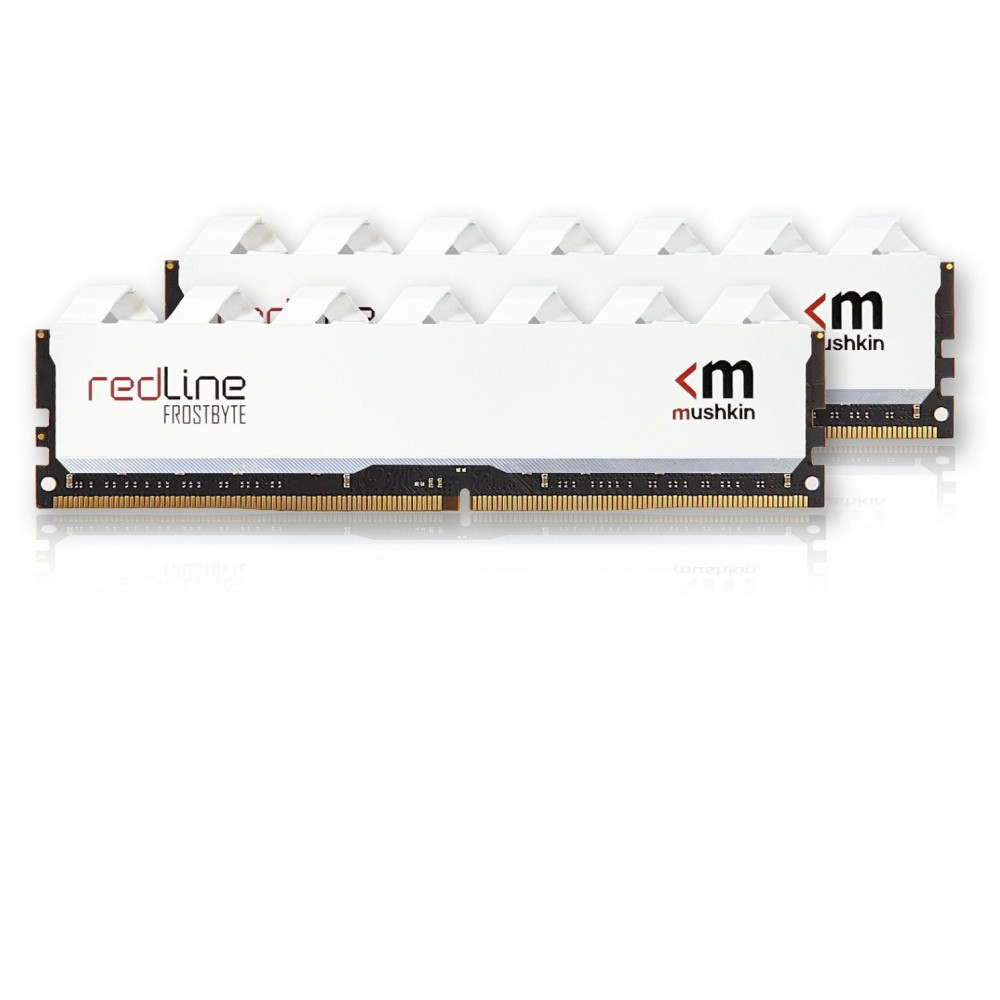 Barrette mémoire Mushkin Redline White DDR4 UDIMM 32 Go (2x 16 Go) 3200 MHz